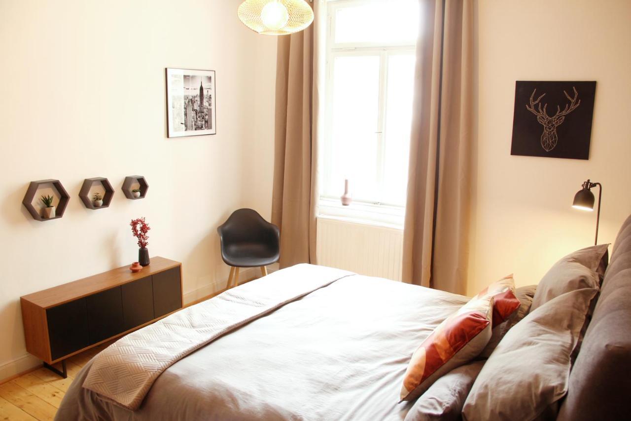 Secret Hideaways Zentrales Newyork-Designapartment Mit 2 Betten Nahe Messe L Flughafen Duisburgo Exterior foto