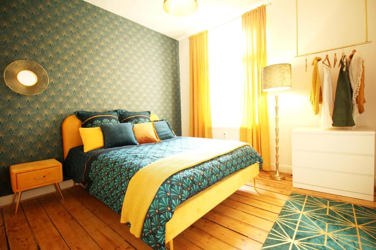 Secret Hideaways Zentrales Newyork-Designapartment Mit 2 Betten Nahe Messe L Flughafen Duisburgo Exterior foto