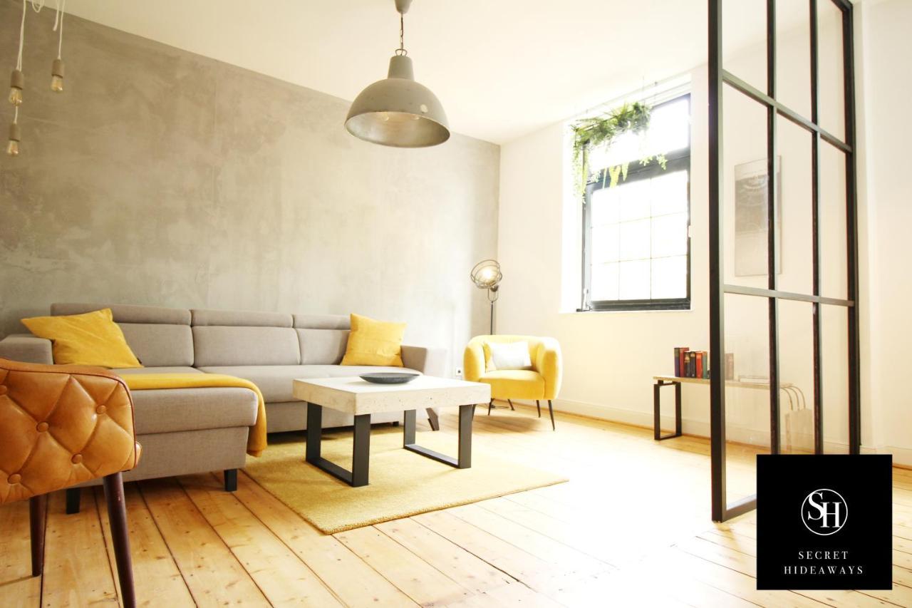 Secret Hideaways Zentrales Newyork-Designapartment Mit 2 Betten Nahe Messe L Flughafen Duisburgo Exterior foto